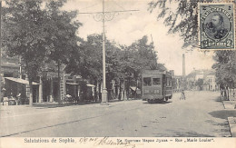 Bulgaria - SOFIA - Streetcar 25 In Maria Louisa Boulevard - Bulgaria