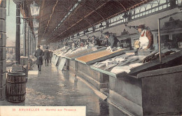 Belgique - BRUXELLES - Marché Aux Poissons - Ed. Inconnu 59 Papier Glacé - Marchés