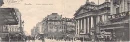 BRUXELLES - Carte Panoramique - La Bourse Et Boulevard Anspach - Ed. Inconnu - Avenidas, Bulevares