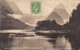 New Zealand - Mitre Peak, Milford Sound - Publ. Tanner Bros.  - Nieuw-Zeeland