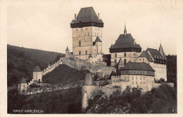 Czech Rep. - Hrad Karlstejn - Real Photo - Tschechische Republik