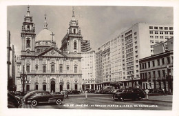 BRASIL Brazil - RIO DE JANEIRO - Av. Getulio Vargas E Igreja Da Candelaria - Ed. - Rio De Janeiro