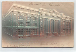 Canada - WINNIPEG (MB) New C.P.R. Station - EMBOSSED POSTCARD - Winnipeg