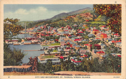 U.S. Virgin Islands - ST. THOMAS - City And Waterfront - Publ. The Art Shop 4 - Jungferninseln, Amerik.