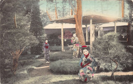 Japan - Geishas In A Garden - Sonstige & Ohne Zuordnung