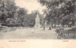 LONDON - Regentspark, The Fountain - Publ. Stengel & Co. 4370 - Autres & Non Classés