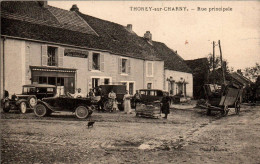 N°2592 W -cpa Thorey Sur Charny -rue Principale- - Other & Unclassified