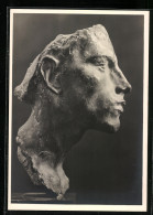 Künstler-AK Arno Breker: Bild Nr. 26, Skulptur-Kopf Studie  - Other & Unclassified