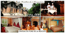 France Hostellerie Des 3 Mousquetaires Chateau Du Ford De La Redoute Hotel Panoramic Large Size - Alberghi & Ristoranti