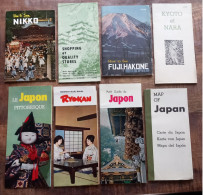 8 Folders Publicitaires, Japon - Tourismus