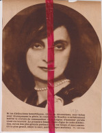 La Comtesse De Noailles, Commandeur De La Légion D'honneur - Orig. Knipsel Coupure Tijdschrift Magazine - 1931 - Unclassified