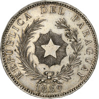 Paraguay, Peso, 1889, Argent, TTB, KM:5 - Paraguay