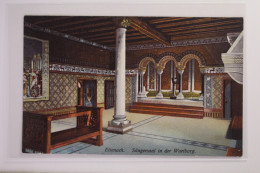 AK Eisenach Sängersaal In Der Wartburg 1920 Gebraucht #PI994 - Other & Unclassified