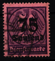 Deutsches Reich Dienstmarken 91 Gestempelt Geprüft Infla BPP #HJ803 - Oficial