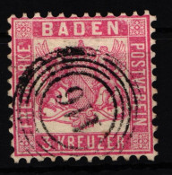 Baden 18 Gestempelt Klarer N5 116 Renchen #HJ854 - Oblitérés