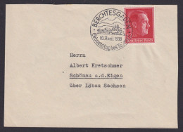 Berchtesgaden Schönau A.d.Eigen Deutsches Reich Brief SSt Geburtstag - Covers & Documents