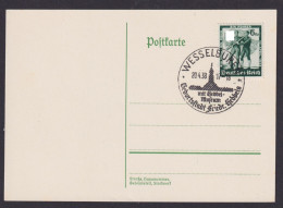 Wesselburen Schleswig Holstein Deutsches Reich Selt. SSt Geburtsstadt Friedrich - Storia Postale