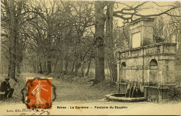 CPA (Lot Et Garonne) - NERAC - LA GARENNE - Fontaine Du Dauphin - Nerac