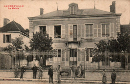 N°2595 W -cpa Landreville -la Mairie- - Andere & Zonder Classificatie