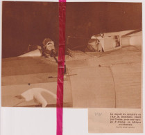Départ Du Ministre Dumèsnil Piloté Par L'aviateur Costes - Orig. Knipsel Coupure Tijdschrift Magazine - 1931 - Non Classificati