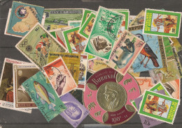 Lot De Timbres Anciens De Burundi (10 Grammes) - Lots & Kiloware (mixtures) - Max. 999 Stamps