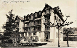 2430 - Vaud - VEVEY La TOUR -  CLINIQUE  *  L' ERMITAGE *  Circulée En 1916  - DISPARUE ?? - Vevey