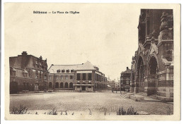 62  Bethune -  La Place De L'eglise - Bethune