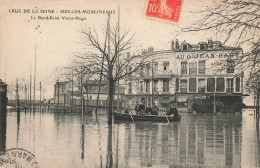 Issy Les Moulineaux * Restaurant AU GRAND JEAN BART * Le Rond Point Victor Hugo * Inondation Crue - Issy Les Moulineaux