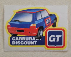 Autocollant Vintage Carburant Discount GT - Voiture Sport - Stickers