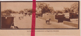 Baguinda Soudan - Village De Colonisation - Orig. Knipsel Coupure Tijdschrift Magazine - 1930 - Ohne Zuordnung