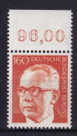 Berlin 396 Mit Oberrand Dr. Gustav Heinemann 160 Pf Postfrisch - Sonstige & Ohne Zuordnung