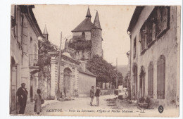 Saint-Pé - Porte Du Séminaire, L'Eglise Et Vieilles Maisons - Saint Pe De Bigorre