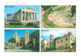 ITALIE - Selinunte - Siracusa - Palermo - Cefalù - Carte Postale - Other & Unclassified