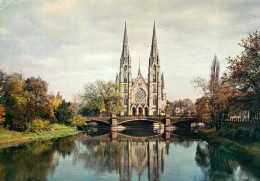 Strasbourg L'Ill Et L'église Saint Pierre ;  Format 19x13 ( Pont , écrite En 1964 - Strasbourg