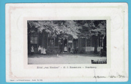 NEDERLAND Prentbriefkaart Hotel Van Blanken 1905 Denekamp Naar Almelo - Otros & Sin Clasificación