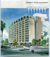 Dépliant Touristique.Amérique.U.S.A.Beverly Hills California.One Of America's Most Beautiful Hotel. - Tourism Brochures