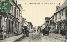 Fismes - Porte Et Faubourg De Soissons - Fismes