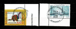 2002 3056 & 3057 Postfris Met 1édag Stempel : HEEL MOOI ! MNH Avec Cachet 1er Jour : " Promotie Van De Filatelie:Kindert - Unused Stamps