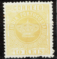 India, 1885, # 49, Reprint, MNG - Inde Portugaise