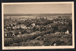 AK Aschaffenburg A. M., Ortsansicht Vom Godelsberg  - Aschaffenburg