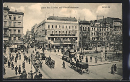 AK Berlin, Victoria-Cafe Ecke Strasse Unter Den Linden Und Friedrichstrasse  - Mitte