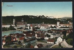 AK Passau, Teilansicht Mit Kirche  - Passau