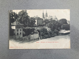 Basel - Munster Mit Deutschritter-Garten Carte Postale Postcard - Basel