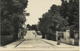 2441  -Val De Marne -  LA VARENNE CHENNEVIERES Et SAINT HILAIRE : PERSPECTIVE DU PONT SUR LA VARENNE - Autres & Non Classés