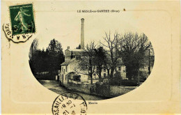 2444  - Orne -  LE MESLE Sur SARTHE :  LE MOULIN  (disparu ??) Circulée En 1916 - Le Mêle-sur-Sarthe