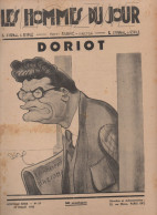 Revue  LES HOMMES DU JOUR  N° N059 De ,juillet 1936 Caricature De DORIOT  Par CABROL??  (CAT4082 N059) - Politique