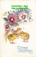 R419226 Easter Greetings. London. New York. Made In England. Hills Distinctive - Andere & Zonder Classificatie