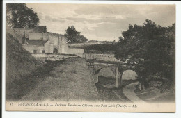 Ancienne Entrée Du Château Avec Pont Levis (ouest)     1910    N° 48 - Saumur