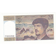 20 FRANCS DEBUSSY 1980 NEUF Fayette 66.1 Z.003 - 20 F 1980-1997 ''Debussy''