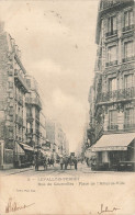 Levallois Perret * Rue De Courcelles * Place De L'hôtel De Ville * Café Du Cercle - Levallois Perret